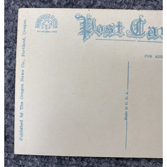 Vintage Oregon Postcard Lot Of 6 Mt Hood Sunken Rose Garden Columbia River Falls - Picture 11 of 16